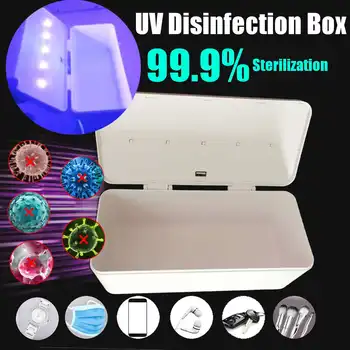9W UV LED Sterilizer Box USB Charging Smart Disinfector Box For Home Tools Sterilizer Disinfector Toothbrush Sterilizer
9W UV LED Sterilizer Box USB Charging Smart Disinfector Box For Home Tools Sterilizer Disinfector Toothbrush Sterilizer