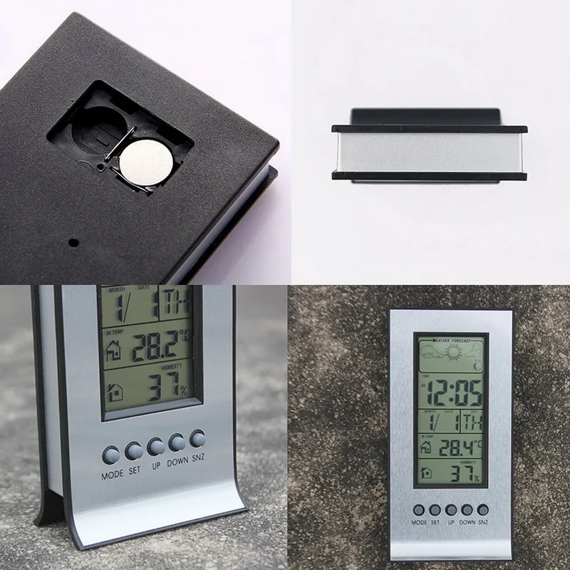 Generic Electronic Thermometer Hygrometer Digital Room Humidity