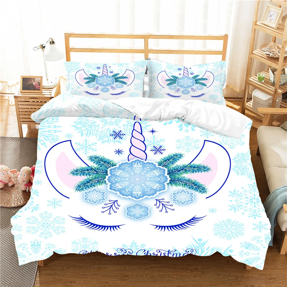 Bedding Coverlet Unicorn Cartoon Printed Bed Linens Home Textiles with Pillowcase Bedroom Clothes for Kids
Bedding Coverlet Unicorn Cartoon Printed Bed Linens Home Textiles with Pillowcase Bedroom Clothes for Kids