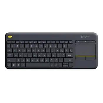 Logitech K400 2.4 GHZ Plus Wireless Touch Keyboard w/ Touchpad for Android Smart TV Computer Peripheral Accessories
Logitech K400 2.4 GHZ Plus Wireless Touch Keyboard w/ Touchpad for Android Smart TV Computer Peripheral Accessories