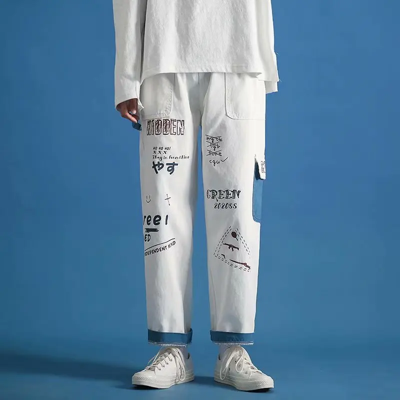 Fashion Harajuku Men's Cargo Pants Japan Streetwear Joggers Men Trousers Harem Pants Casual Men Clothing Elastic Waist Men Pants
Fashion Harajuku Men's Cargo Pants Japan Streetwear Joggers Men Trousers Harem Pants Casual Men Clothing Elastic Waist Men Pants