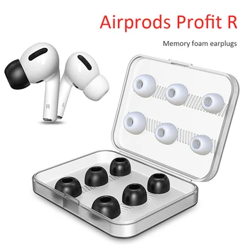 Noise Isolate Memory Foam Ear Tips for Airpods Pro Replacement Earbuds Cover Protective Earphone Earplugs For Apple Airpods Pro
Noise Isolate Memory Foam Ear Tips for Airpods Pro Replacement Earbuds Cover Protective Earphone Earplugs For Apple Airpods Pro