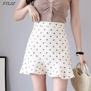 FTLZZ 2020 New Women Polka Dot Mini Mermaid Skirt Spring Summer Casual Female High Waist Streetwear Black Short Skirts
FTLZZ 2020 New Women Polka Dot Mini Mermaid Skirt Spring Summer Casual Female High Waist Streetwear Black Short Skirts