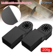 20Pcs HCS Universal Oscillating Saw Blades 93mm Multifunctional Saw Blade Kit For Fein Multimaster Wood Metal Cutting
20Pcs HCS Universal Oscillating Saw Blades 93mm Multifunctional Saw Blade Kit For Fein Multimaster Wood Metal Cutting