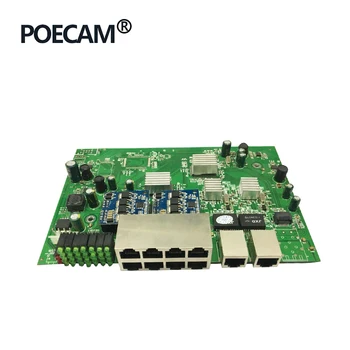 8port 100Mbps+2port 1000Mbps 10ports POE Switch support IEEE802.3af/at network switch module for IP Camera
8port 100Mbps+2port 1000Mbps 10ports POE Switch support IEEE802.3af/at network switch module for IP Camera