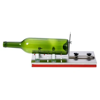 Stainless Steel Glass Cutter Adjustable Glass Bottle Cutter DIY Cutting Tool for Wine Beer Round Square Oval Bottles Mason Jars 
Stainless Steel Glass Cutter Adjustable Glass Bottle Cutter DIY Cutting Tool for Wine Beer Round Square Oval Bottles Mason Jars