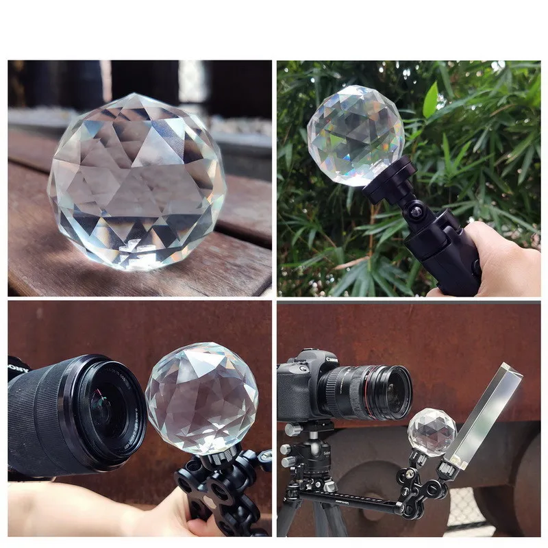 Crystal Prism DIY with 1/4'' Vlogger Photography Crystal Ball Optical Glass Magic Photo Ball Photography Studio Accessories
Crystal Prism DIY with 1/4'' Vlogger Photography Crystal Ball Optical Glass Magic Photo Ball Photography Studio Accessories
