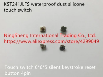 Original new 100% KST241JLFS waterproof dust silicone touch switch 6*6*5 silent keystroke reset button 4pin
Original new 100% KST241JLFS waterproof dust silicone touch switch 6*6*5 silent keystroke reset button 4pin