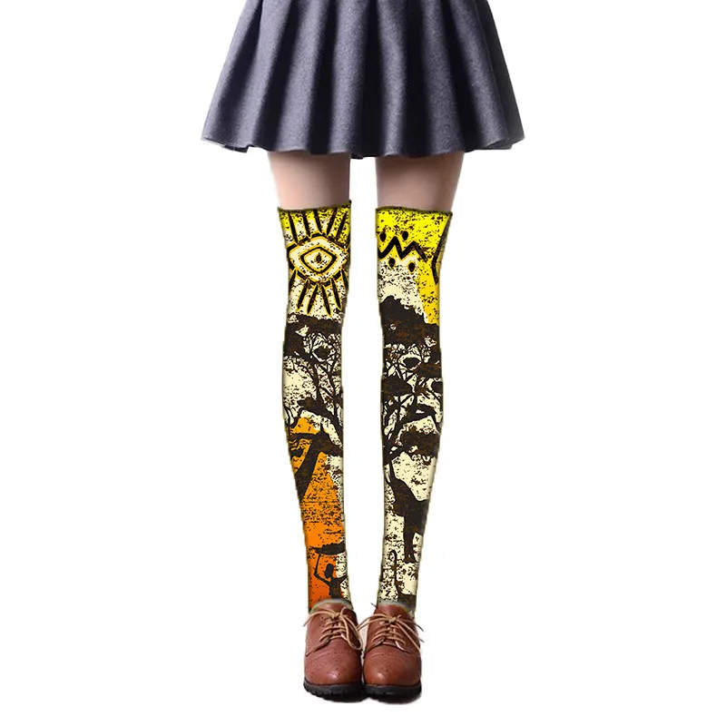 Fashion Cute Stockings Thigh High Stockings Over Knee Socks Cartoon Long Stockings For Girls Party Clothes 5SW45 
Fashion Cute Stockings Thigh High Stockings Over Knee Socks Cartoon Long Stockings For Girls Party Clothes 5SW45