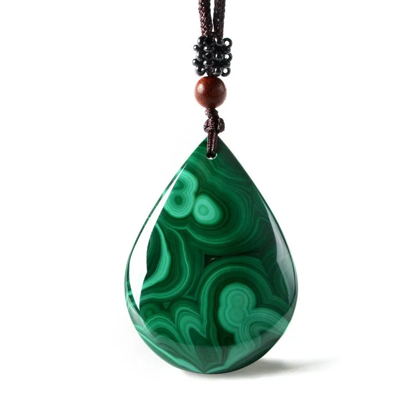 Natural Malachite Necklace Pendant Water Drop Jade Pendant Jade Jewelry Fine Jewelry
Natural Malachite Necklace Pendant Water Drop Jade Pendant Jade Jewelry Fine Jewelry