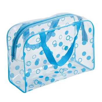 2020 Hot Sale Transparent PVC Dots Waterproof Cosmetic Bag Wash Bag Large Capacity Storage Bag Travel Bag Portable Shower Bag 
2020 Hot Sale Transparent PVC Dots Waterproof Cosmetic Bag Wash Bag Large Capacity Storage Bag Travel Bag Portable Shower Bag