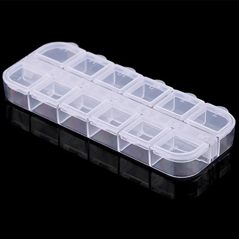 12 Grids Transparent Storage Plastic Box With Lid DIY Acrylic Bead Container Slime Box For Children
12 Grids Transparent Storage Plastic Box With Lid DIY Acrylic Bead Container Slime Box For Children
