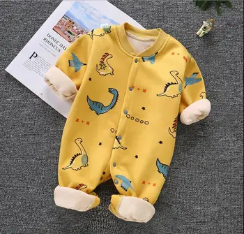 Newborn baby rompers autumn winter girls toddler cotton thick velvet cute jumpsuits for bebe boys infant warm overall clothing
Newborn baby rompers autumn winter girls toddler cotton thick velvet cute jumpsuits for bebe boys infant warm overall clothing