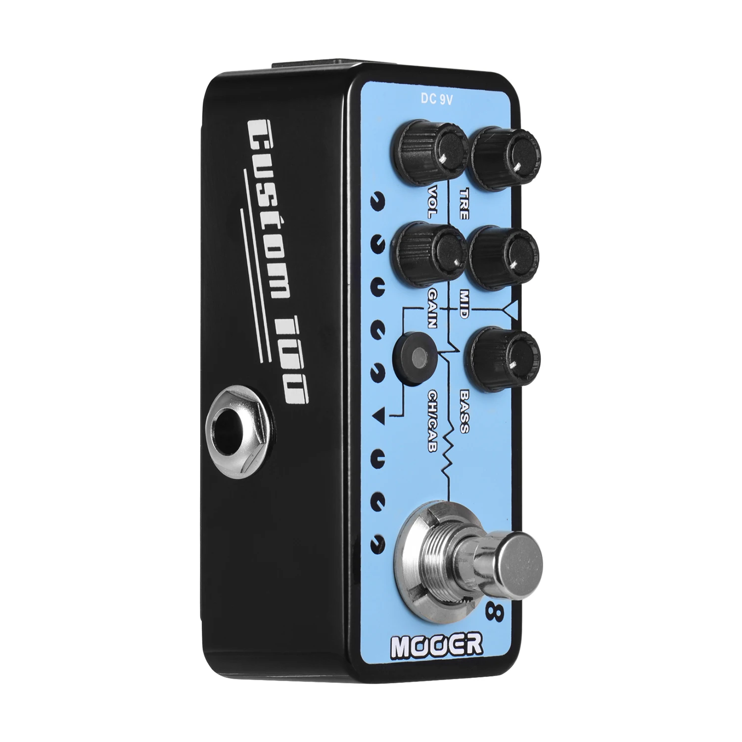New MICRO PREAMP Series 018 CUSTOM 100 Digital Preamp Preamplifier Cabinet Simulation Dual Channels 3-Band EQ with True Bypass
New MICRO PREAMP Series 018 CUSTOM 100 Digital Preamp Preamplifier Cabinet Simulation Dual Channels 3-Band EQ with True Bypass
