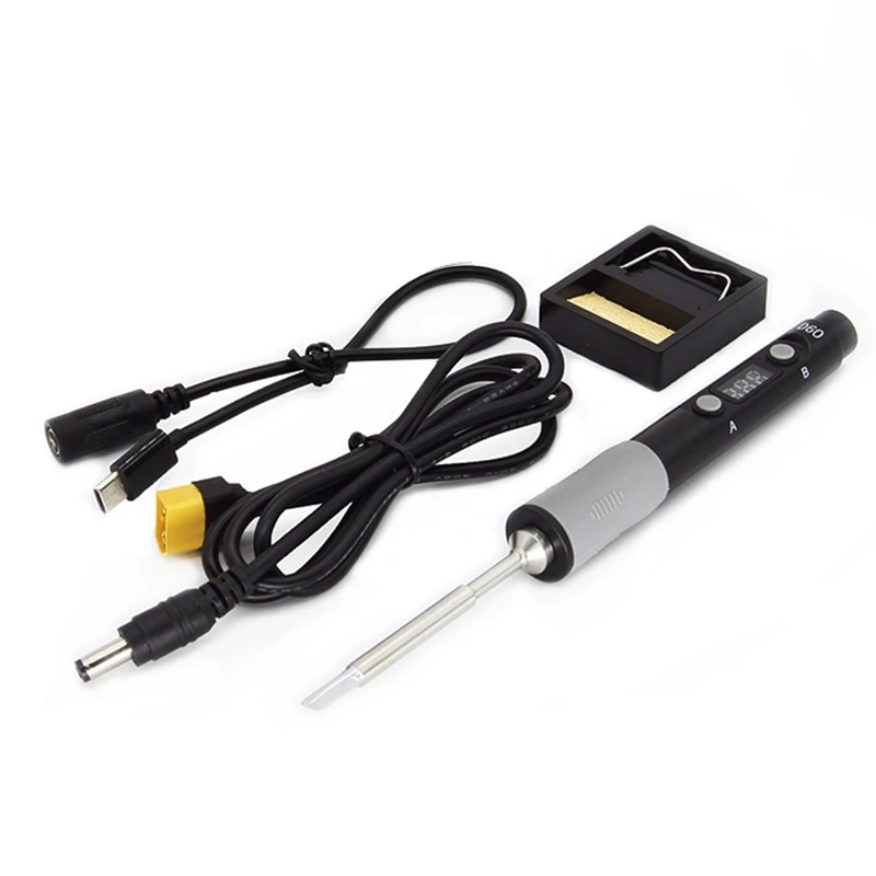 SQ-D60B Soldering Iron Tip 12-24V Power Supply Digital Display ligent Constant Temperature Electric Soldering Iron
SQ-D60B Soldering Iron Tip 12-24V Power Supply Digital Display ligent Constant Temperature Electric Soldering Iron