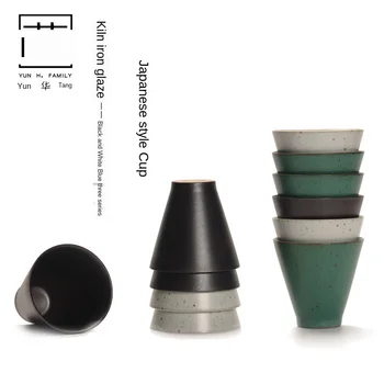 Japanese-Style Coarse Pottery and Wind Tea Cup Kiln Change Antique Ceramic Tea Cup Master Cup Single Cup Ceramic Teacups
Japanese-Style Coarse Pottery and Wind Tea Cup Kiln Change Antique Ceramic Tea Cup Master Cup Single Cup Ceramic Teacups
