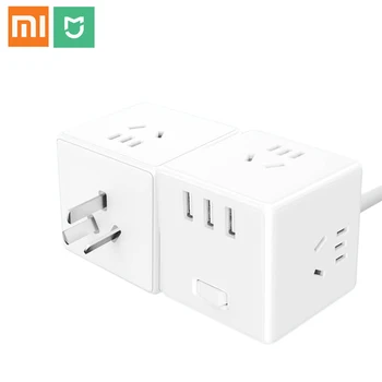 Original Xiaomi Mijia 2 In 1 Magic Cube USB Charger Power Strip Adapter 6 Ports Socket Converter Mini Travel Socket Plug Strip
Original Xiaomi Mijia 2 In 1 Magic Cube USB Charger Power Strip Adapter 6 Ports Socket Converter Mini Travel Socket Plug Strip