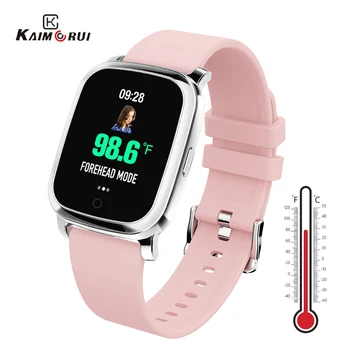 Smart Watch Forehead & Wrist 2 Mode Infrared Body Temperature Watches Fahrenheit & Celsius Digital Dual Display SmartWatch
Smart Watch Forehead & Wrist 2 Mode Infrared Body Temperature Watches Fahrenheit & Celsius Digital Dual Display SmartWatch