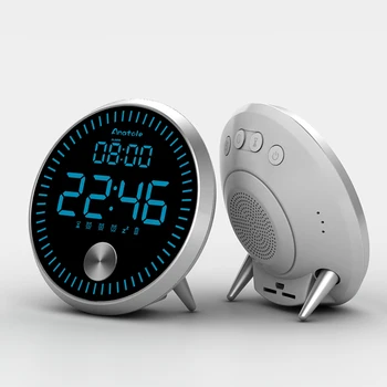 Round Shape Single Face Modern Antique Style LED Clock,acoustic control sensing with Calendar Backlight and Snooze Function
Round Shape Single Face Modern Antique Style LED Clock,acoustic control sensing with Calendar Backlight and Snooze Function