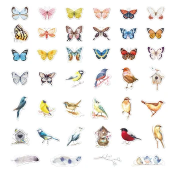 40 PCS Robins Birds & Butterfly Sticker Washi Paper Decoration Stickers to DIY Laptop Skin Luggage Moto Car Phone for Kids Toys
40 PCS Robins Birds & Butterfly Sticker Washi Paper Decoration Stickers to DIY Laptop Skin Luggage Moto Car Phone for Kids Toys