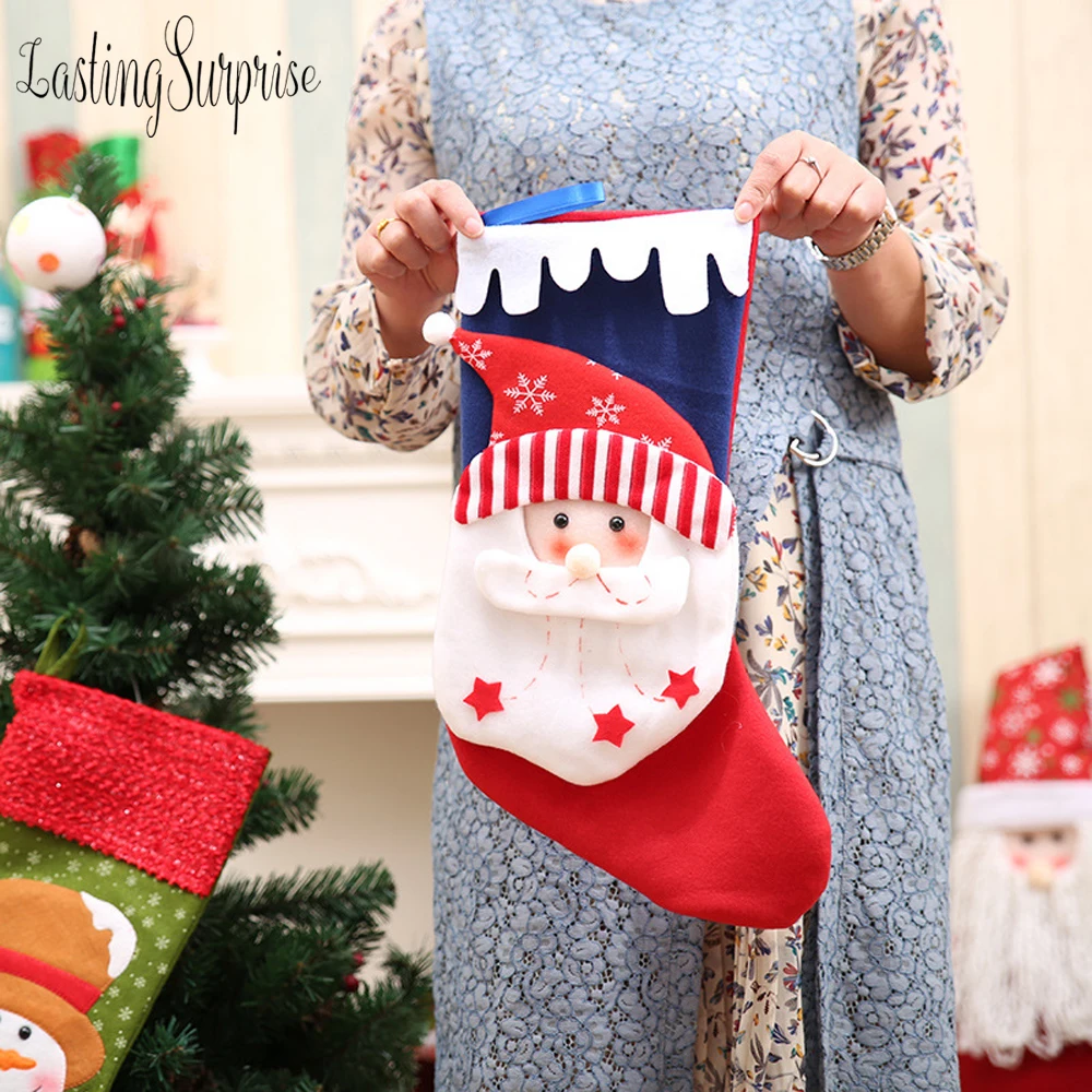 pendant ornaments christmas candy gift bag christmas stockings