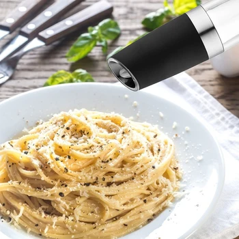 Automatic Pepper Grinder Electric Seasoning Stainless Steel Spice Salt Grain Mill BBQ Tools Gadgets for Kitchen Tools
Automatic Pepper Grinder Electric Seasoning Stainless Steel Spice Salt Grain Mill BBQ Tools Gadgets for Kitchen Tools