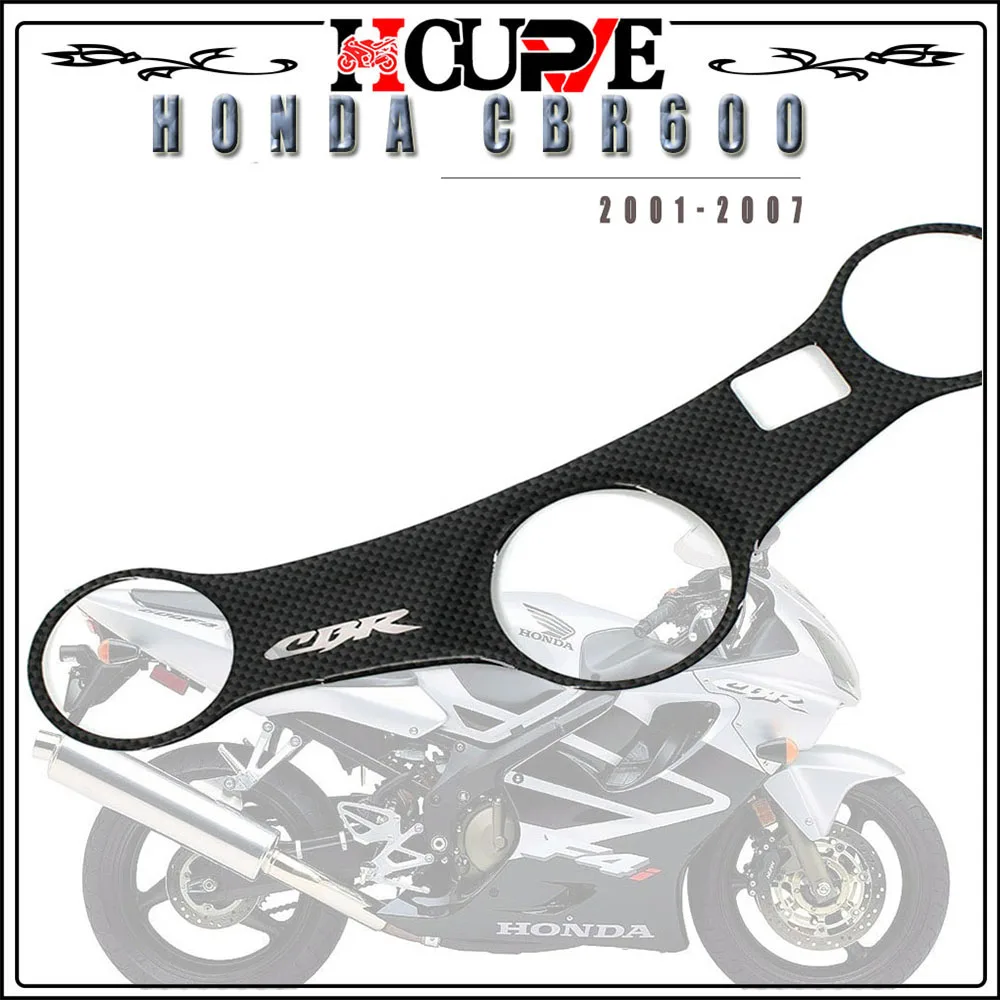 Для HONDA CBR600 CBR 600 F4i 2001-2007 наклейка на мотоцикл из углеродного волокна коврик