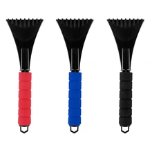 

Multi-functional Quick Ice Scraper Snow Shovel Windshield Auto Defrost Winter Snow Removal Cleaning Tool Sponge Handle