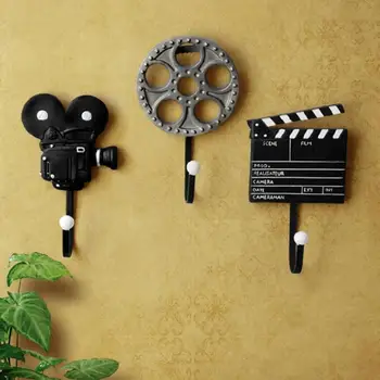 3pcs Creative Coat Hook Wall Hanger Film Equipment Design Wall Decoration Hooks Household Decorative Bathroom Hooks
3pcs Creative Coat Hook Wall Hanger Film Equipment Design Wall Decoration Hooks Household Decorative Bathroom Hooks