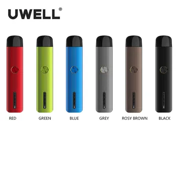 

Electronic Cigarette UWELL Caliburn-G Portable Pod System Vape Kit 2ml Refillable Pod Cartridge 0.8 ohm coil 15W 690mAh Battery