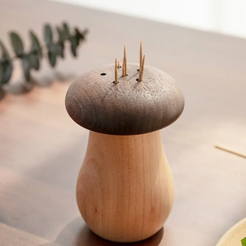 Wood Toothpick Houlders Cute Mushroom Panda Shape Toothpick Container Box Creative Restaurant Living Room Home Toothpick Jar
Wood Toothpick Houlders Cute Mushroom Panda Shape Toothpick Container Box Creative Restaurant Living Room Home Toothpick Jar