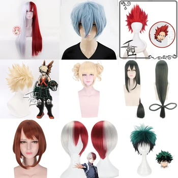 My Hero Academia Cosplay Wigs Baku no Hero Costume Shoto Todoroki Kaminari Denki Katsuki Bakugo Himiko Toga JK Izuku Midoriya 
My Hero Academia Cosplay Wigs Baku no Hero Costume Shoto Todoroki Kaminari Denki Katsuki Bakugo Himiko Toga JK Izuku Midoriya