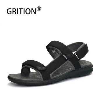 GRITION Mens Outdoor Sandals Summer Flat Breathable Beach Shoes Lightweight Fashion Hiking Sandals Walking Trekking Sandals
GRITION Mens Outdoor Sandals Summer Flat Breathable Beach Shoes Lightweight Fashion Hiking Sandals Walking Trekking Sandals