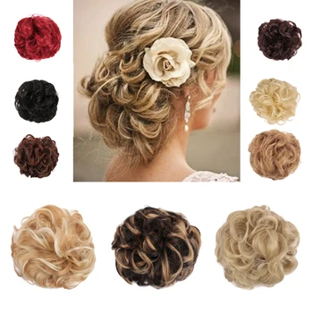 XUANGUANG Synthetic Curly Hair Elastic Rubber Band Big Bun Hairpiece Drawstring Hair Chignon Red Light brown Black Brown
XUANGUANG Synthetic Curly Hair Elastic Rubber Band Big Bun Hairpiece Drawstring Hair Chignon Red Light brown Black Brown