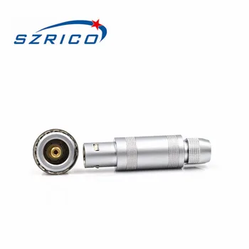 M12 Connector RICO Coaxial Connector ERA 1S 1pin Circular Half Moon Connector Electrical Half male half female Connector 
M12 Connector RICO Coaxial Connector ERA 1S 1pin Circular Half Moon Connector Electrical Half male half female Connector