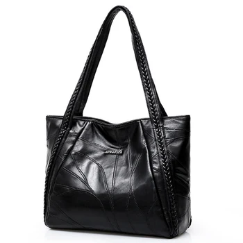 Women Large handbags Genuine Sheepskin Patchwork Casual Hand Bags Ladies Bags Big Capacity Woman Shoulder Bag
Women Large handbags Genuine Sheepskin Patchwork Casual Hand Bags Ladies Bags Big Capacity Woman Shoulder Bag