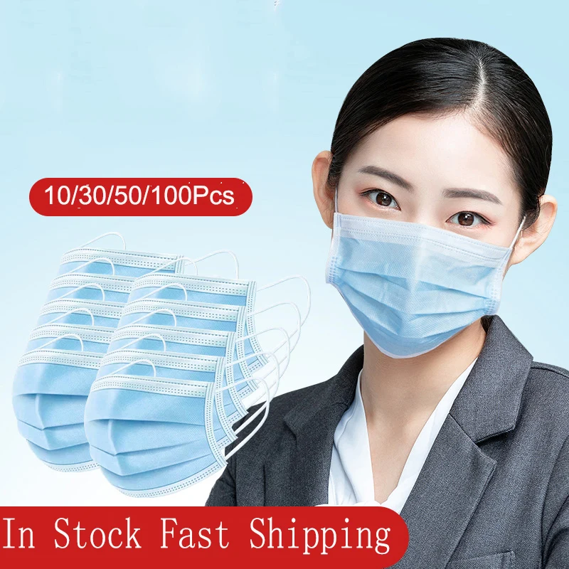 100pcs Mask Face Mask Masks 3-Ply Nonwoven PM2.5 Anti Hygiene Face Mouth Disposable Masks
100pcs Mask Face Mask Masks 3-Ply Nonwoven PM2.5 Anti Hygiene Face Mouth Disposable Masks