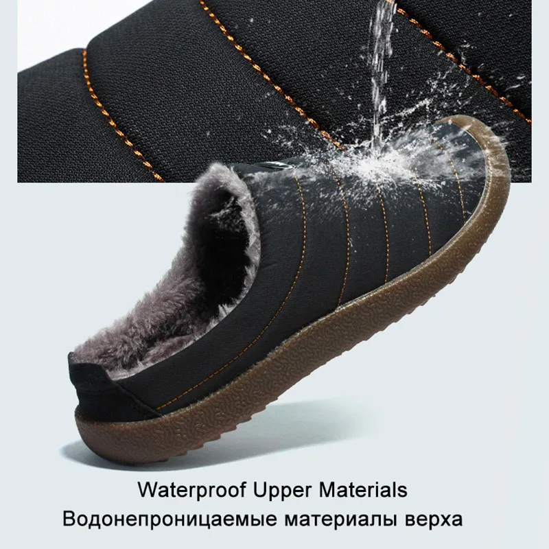 Unisex Plush Indoor Slippers - Big Sizes - true deals club