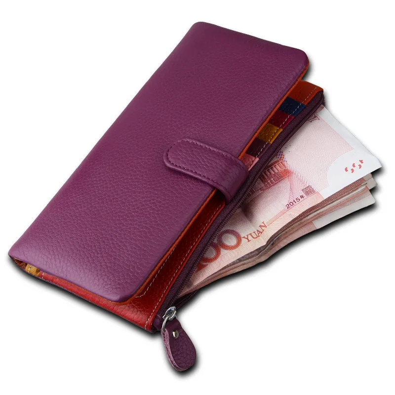 HUGWISER Fashion Candy High Quality Leather Women Wallet Multi Card Unisex Card Bag Zipper & Hasp Handbag Grandeur Trends
HUGWISER Fashion Candy High Quality Leather Women Wallet Multi Card Unisex Card Bag Zipper & Hasp Handbag Grandeur Trends