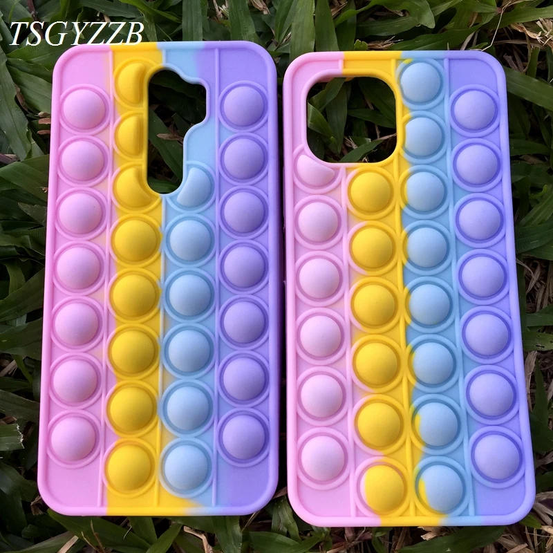 Relieve Stress Bubbles Silicone Case For Xiaomi Redmi Note 11 10 S 9 8 Pro Case Redmi 9A 9C Cute Rainbow Anti Stress Phone Cover
Relieve Stress Bubbles Silicone Case For Xiaomi Redmi Note 11 10 S 9 8 Pro Case Redmi 9A 9C Cute Rainbow Anti Stress Phone Cover