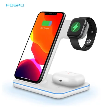 15W 3 In 1 Wireless Charger Stand For iPhone 11 XS XR X 8 Apple Watch 5 4 3 2 1 Airpods Pro QI Fast Charging for Samsung S20 S10
15W 3 In 1 Wireless Charger Stand For iPhone 11 XS XR X 8 Apple Watch 5 4 3 2 1 Airpods Pro QI Fast Charging for Samsung S20 S10