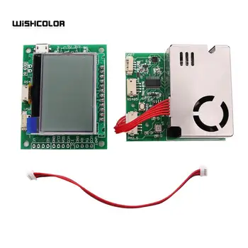 7 In 1 Air Quality Sensor Module w/ Screen for PM2.5 PM10 Temperature Humidity CO2 Formaldehyde TVOC
7 In 1 Air Quality Sensor Module w/ Screen for PM2.5 PM10 Temperature Humidity CO2 Formaldehyde TVOC