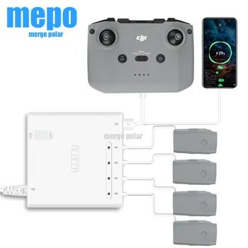 Mavic Air 2 Drone Battery Charger For DJI Mavic Air 2 Remte Control LED Charging Hub w/ USB Port Charging 4 Batteries Phone
Mavic Air 2 Drone Battery Charger For DJI Mavic Air 2 Remte Control LED Charging Hub w/ USB Port Charging 4 Batteries Phone