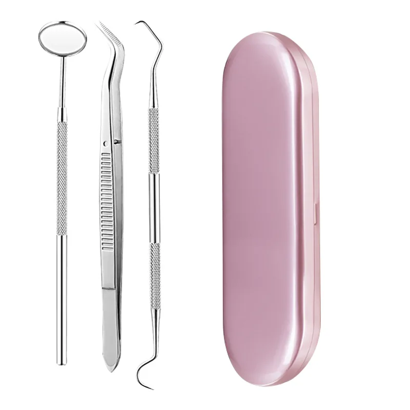 Stainless Steel Dental Instruments Kit Dental Examination Tooth Mouth Mirror Probe Scaler Set Teeth Clean Hygiene Dental 
Stainless Steel Dental Instruments Kit Dental Examination Tooth Mouth Mirror Probe Scaler Set Teeth Clean Hygiene Dental