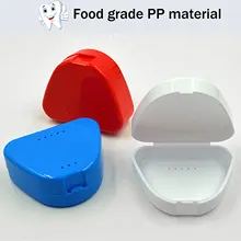 Plastic Dental Brace Storage Container False Tooth Denture Box Case for Tooth Retainer Tooth Correction Case Storage Organizer Plastic Dental Brace Storage Container False Tooth Denture Box Case for Tooth Retainer Tooth Correction Case Storage Organizer