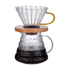 Coffee Bean Pot Heat-resistant Glass Hand Flush Pot, 400/600ml Open Flame Direct-boiled High Borosilicate Glass
Coffee Bean Pot Heat-resistant Glass Hand Flush Pot, 400/600ml Open Flame Direct-boiled High Borosilicate Glass