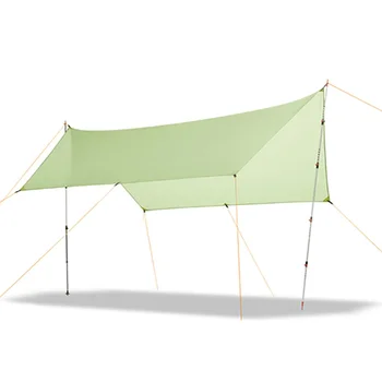 Knot Ultra-light 2-sided Silicon Coating Flysheet Waterproof Windproof Sunscreen UV-proof Hanging Tarp Beach Canopy No poles
Knot Ultra-light 2-sided Silicon Coating Flysheet Waterproof Windproof Sunscreen UV-proof Hanging Tarp Beach Canopy No poles