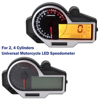 Universal For 1,2,4 Cylinders Motorcycle Odometer Tachometer ATV LCD Digital Speedometer Odometer
Universal For 1,2,4 Cylinders Motorcycle Odometer Tachometer ATV LCD Digital Speedometer Odometer