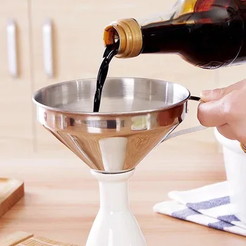 3pcs/set Filter Stainless Steel Kitchen Liquid Food Tools Functional Oil Funnel Honey Portable With Strainer
3pcs/set Filter Stainless Steel Kitchen Liquid Food Tools Functional Oil Funnel Honey Portable With Strainer