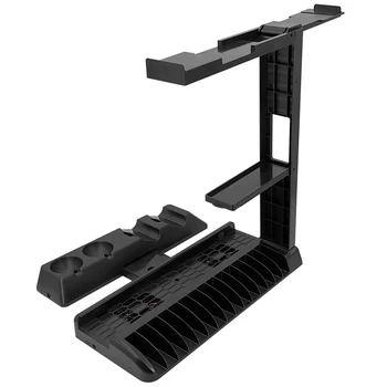 for PS VR PS Move PS4 Pro/Slim Vertical Stand Charging Dock Station Game Disc Storage Cooling Fan for Playstation 4 P4 Accessori
for PS VR PS Move PS4 Pro/Slim Vertical Stand Charging Dock Station Game Disc Storage Cooling Fan for Playstation 4 P4 Accessori